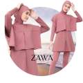 Damla Sport Muslimah Swimwear Dusty Pink - Baju Renang Wanita Hijab Syari Remaja. 