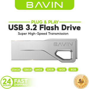 BAVIN UF03 Premium High-Speed Flash Drive USB 3.2 Plug & Play w/ Fast Data Transfer (8GB/16GB/32G/64GB/128GB/256GB)