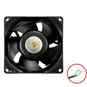 AVC 12V 8038 80mm 10000RPM High Speed Fan 4PIN PWM Two Ball Bearing 8cm Cooling System For Server Workstation Cabinet Mining
