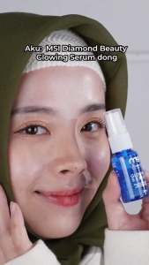 MSI GLOWING SERUM BPOM PERWAWATAN WAJAH JERAWAT DAN FLEK HITAM