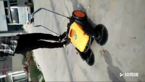 [China Plug Adapter Needed] Manual Industrial Sweeper for Factory Farm Dust Cleaning