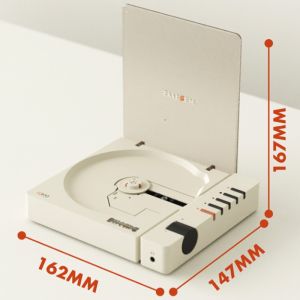 ลำโพงบลูทูธ5.3/มินิบลูทูธ N100เครื่องเล่นซีดี R300แบบพกพาไร้สายในบ้านลำโพงคู่ในตัว