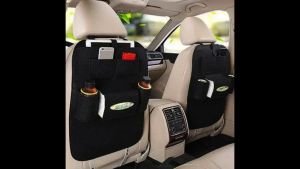 Túi Đựng Đồ 6 Ngăn Chứa 40x54.5cm Treo Lưng Ghế Ô Tô Chất Liệu Nỉ Dễ Dàng Giặt Sạch Tiện Lợi Sắp Xếp Đồ Đạc Gọn Gàng