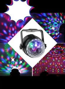 LED Party Light ไฟปาร์ตี้ ไฟพาร์ ไฟดิสโก้ ตามจังหวะเพลง