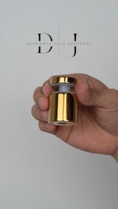 Pin / Standoff Glass Gold Kilap Stainless Steel 304 (Pin Glass)(Braket)(Jepit Pen Bracket)(Baut Kaca)