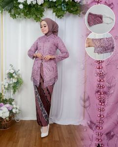 COD-SET TUNIK KEBAYA ASYANTI APLIKASI PAYET MUTIARA MEWAH SET ROK TUNIK KEBAYA TERBARU 2023 COCOK UNTUK WISUDA DAN ACARA PESTA KONDANGAN