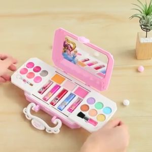 CODของเล่นแต่งหน้า เครื่องสําอางเด็ก ลิปสติก อายแชโดว์ บลัช ยาทาเล็บ กล่องแต่งหน้าเจ้าหญิง
