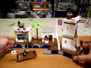 Sluban Royal Harbor LEGO Pirates Building Block Toy Childrens Birthday Present Kids Christmas Gifts Mainan LEGO 乐高海盗积木