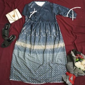 Gamis dress Anjani Larissa Pita Maxmara Lux premium 100% realpict