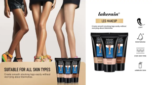 Leg Foundation Makeup Body Concealer For Tattoo Cover Up And Even Skin Tone Rejuvenating Long-lasting Waterproof And Anti-Transfer Concealer Even Skin Tone Body FoundationLeg and Body Makeup for Tattoo Cover Up Tanning Cream