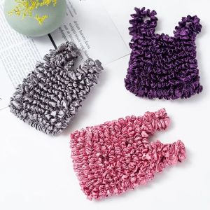 ใหม่สไตล์เกาหลี Bubble Magic Bag Pure Color Floral Design ความจุขนาดใหญ่ไหล่เดี่ยวกระเป๋า INS ขยายกระเป๋า