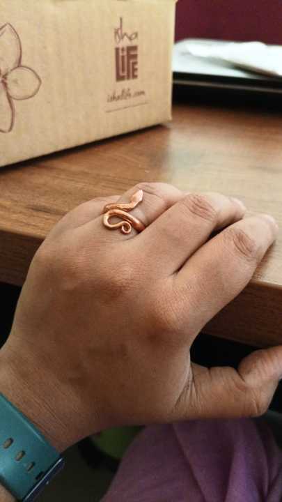Snake ring isha