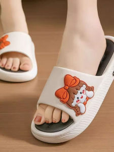 TINGYA | Summer Outdoor Slipper With Thick Sole Slip-Resistant Odor-Proof Quiet Soft Comfort