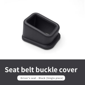Car Seat Belt Buckle Cover EVA Anti Scratch Seatbelt Button Protector Seat Belt Protection Cover Auto Accessories Auto Interior