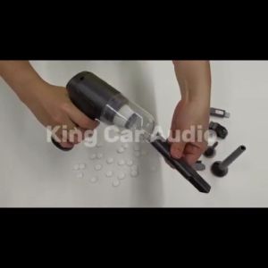 High Power Upgraded Car Vacuum Cleaner Wireless Multi function Rechargeable Mini Portable Vacuum Suitable for Home Car Office Use (with USB Charging Line)
