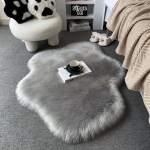 Cloud Design and Lovely Girl Carpet