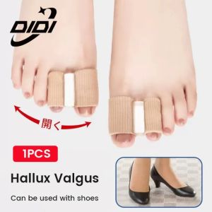 DIDI 1PC Silicone Toe Spreader Spacers 2 Loops Bunion Corrector Hallux Valgus Thumb Toe Straightener Foot Care Tool