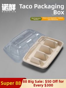 NUOXIAN | Disposable Degradable Taco Box