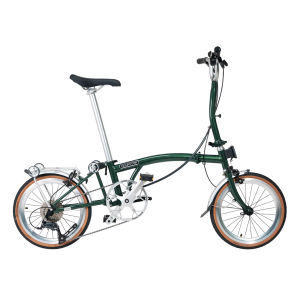 CRANSTON | Portable 9 Speed Tri-Folding Bicycle 16 Inch