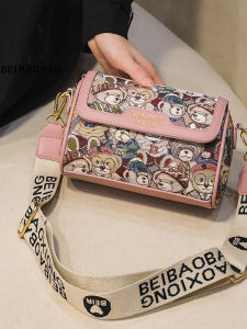 Birthday Gift for Girls Age 10 And above Practical Backpack Cartoon Style Soft Fabric Youth Shoulder Strap No Waterproof