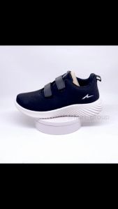 FIURI - ANDO - EVALD PEREKAT 35-38 HITAM PUTIH - SEPATU SNEAKERS KANVAS SOL KARET ANAK KECIL LAKI-LAKI - SEPATU KETS LUCU FASHION TRENDY - SEPATU SEKOLAH PAUD TK SD KRETEKAN PEREKAT CEWEK COWOK MURAH PROMO DISKON BONUS KAOS KAKI