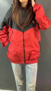 HOLDERS Jaket Hoodie Tracktop Parasut Kombinasi Warna Keren | Windbreaker Jacket Vintage Casual