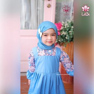 Yoona Dress By Lilbi - Little Bee Boutique - Dress Anak Perempuan - Dress Anak Umur 2 Tahun