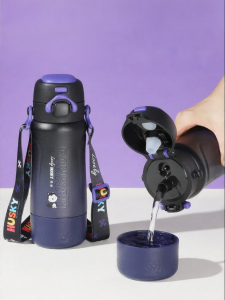 pinkah | Children Summer Insulated Cup with Sippy Straw for Boys and Students