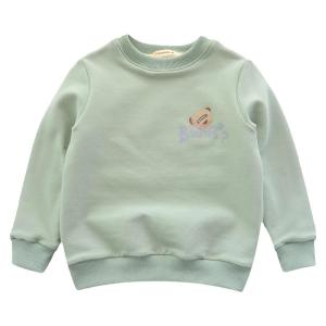 Áo Nỉ Trẻ Em Dày Hai Lớp Có Lót Cotton Bên Trong Áo Nỉ Mùa Đông Cho Bé Trai Và Bé Gái Họa Tiết Gấu Hoạt Hình