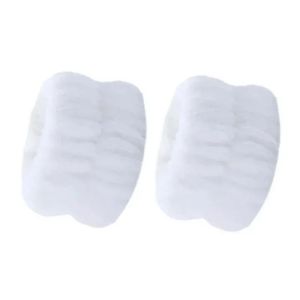 Face Washing Wristband Women Girls Microfiber Absorbent Moisture Proof Skincare Yoga Sport Reusable 2pcs Wrist Guard Sleeve Towe