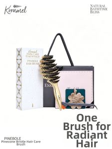 KRRAMEL | Newly Upgraded Rich Bristle Hair Protection Comb