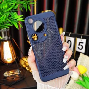 Retro Heat Dissipation Texture Mesh Grid Case For Huawei Pura 90 80 70 60 Pro Max Plus Luxury Rugged Slim Shockproof Armor Cover