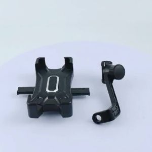 Motorcycle Phone Holder Rearview Mirror Mount 360° Rotatable Adjustable Cell Phone Stand for Scooter Motorbike GPS Navigation