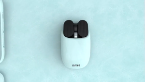 LOFREE Lofe Maus Potato Chips 2.4G Wireless Mouse Portable Bluetooth Mouse | 5 Adjustable DPI Levels | 2.4G & Bluetooth