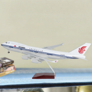 CHENXING | Wheeled Illuminated Assemble Aircraft Model Decorative Souvenir Passenger Plane