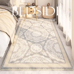 COZY Sherpa bedroom bedside rug living room carpet Bay window floor mat Anti Slip Modern Retro 2400g