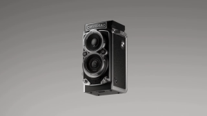 CHUZHAO 12MP TLR Digital Twin Lens Reflex Retro Style Toy Camera with 1080p FHD Video 1.54" Top View IPS HD Screen 32GB MicroSD Storage USB Type-C Port Rechargeable Li-ion Battery for Still Shots Videography Vintage Aesthetic | JG Superstore