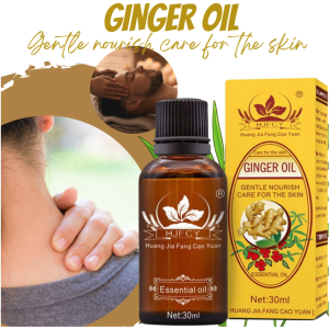 BUY 1 TAKE 1 Ginger oil Huang Jia Fang Cao Yuan Ginger Essential Oil Relaxing Body Massage Oil
