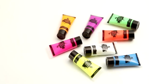 6 Warna/25ML Face Painting Make Up Glow In The Dark Body Painting 25ml Painting Cat Wajah Fluorescent Body Paint