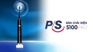 Bàn Chải Răng Điện PS S100 PRO Sonic Expert Công Nghệ Sóng Âm Chải Sạch Mảng Bám Tới 10X - Tím Thời Thượng
