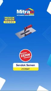 Zehn Sendok Semen Gigi Persegi 210104T 28X13 Cm
