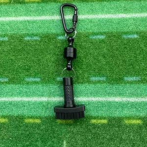 Bàn Chải Làm Sạch Gậy Golf Mini Chuyên Nghiệp Với Nam Châm Tháo Rời Lông Nylon Siêu Bền Để Bảo Dưỡng Gậy.