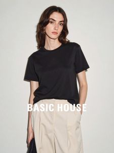 Basic House | Cotton Short Sleeve T-Shirt for Women