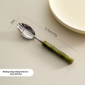 Onlycook | Muỗng Đa Năng Thiết Kế Tre Inox 304 Chất Lượng Thực Phẩm
