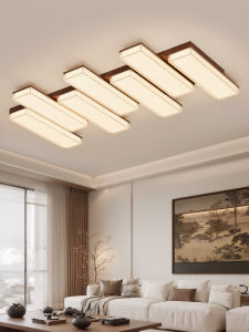 MR.LAMP | Antique Style Italian Luxury Walnut Light Full Spectrum Eye Protection Creative Ceiling Light