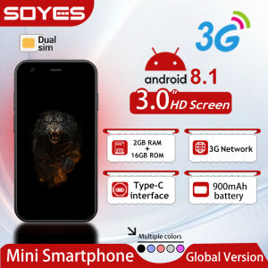 SOYES XS15 the worlds smallest Android smartphone 3-inch Android 8.1 system is a creative gift choice for backup phones