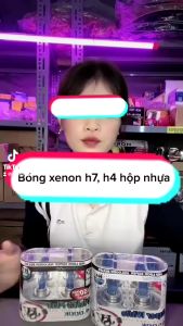 1 đôi Bóng h4 hộp nhựa jsv ô tô 12v