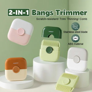 2 IN 1 Baby Hair Trimmer Portable Hair Bangs Trimmer Comb Hair Thinning Baby Hair Clipper Cutter Beauty Hair Cut Tools Pencukur Rambut婴儿理发器