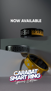 (NEW) Carabat Smart Ring Special Edition | Health Ring | Fitness Ring | Health Tracker Ring | Health Monitor Ring | Heart Monitor Ring | SpO2 Monitor Ring