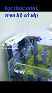 Máy lọc thác treo SOBO WP 618H - có lọc váng - dành cho hồ cá cảnh - bảo hành 6 tháng